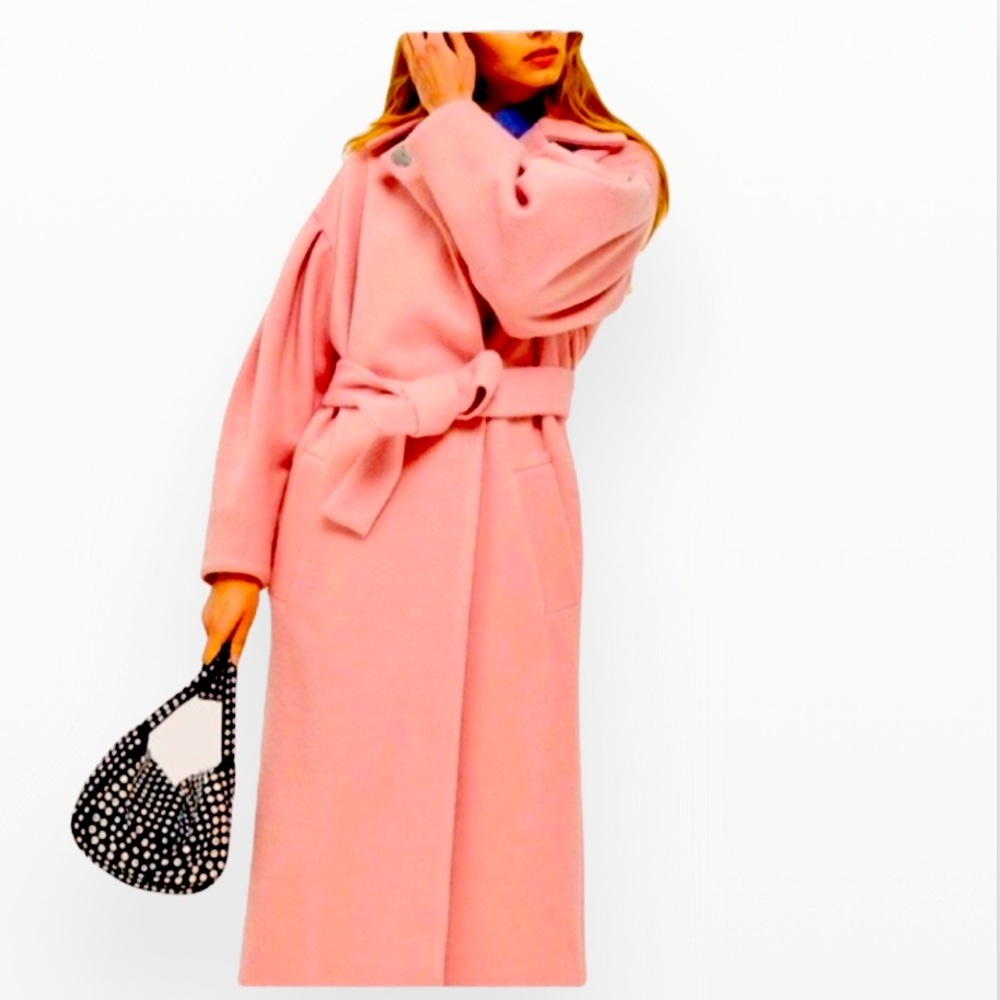 Top Shop Mutton Sleeve Coat Sz 2